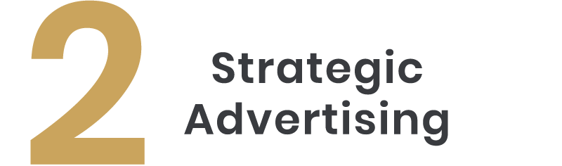 Selling Step 2 - Strategic Advertising